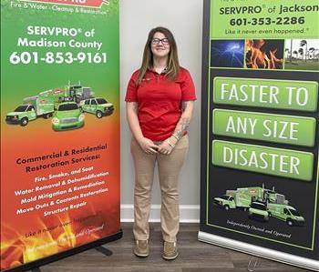 Ashley, team member at SERVPRO of Jackson and Madison County