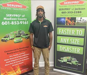 Jeremiah, team member at SERVPRO of Jackson and Madison County