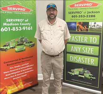 Chris, team member at SERVPRO of Jackson and Madison County