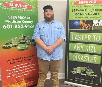Blake, team member at SERVPRO of Jackson and Madison County